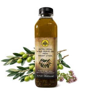 Oliwa z dzikich oliwek ze Świętej Góry Athos 500 ml 